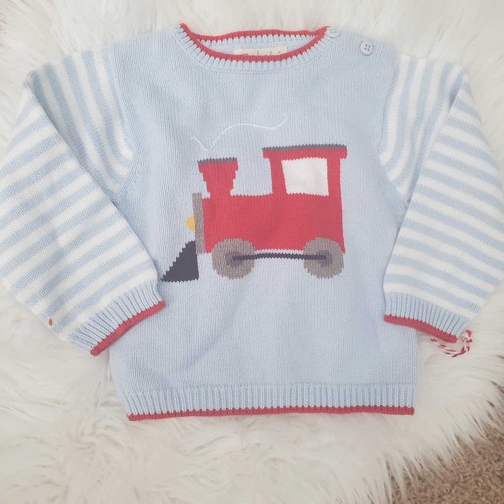 ✨ Boy's Train Sweater // 2T
